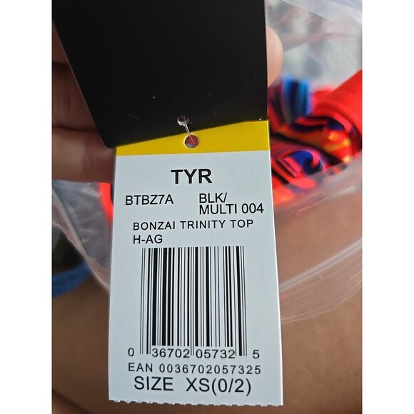 TYR Women's Bonzai Trinityfit Top Workout Bikini Bottom Size XS NEW - Picture 3 of 3